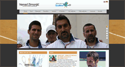 Desktop Screenshot of nenadzimonjic.com